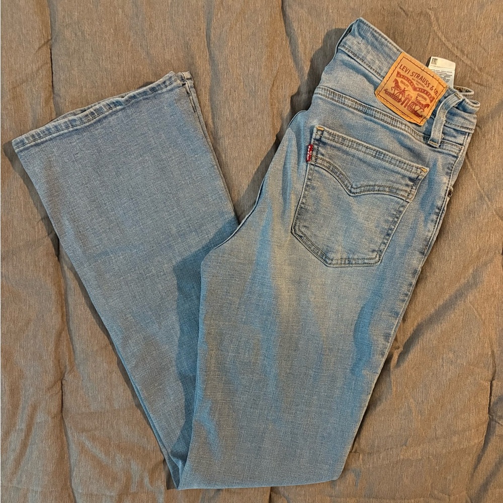 Levi's Blue Straight Leg Jeans Classic Style
